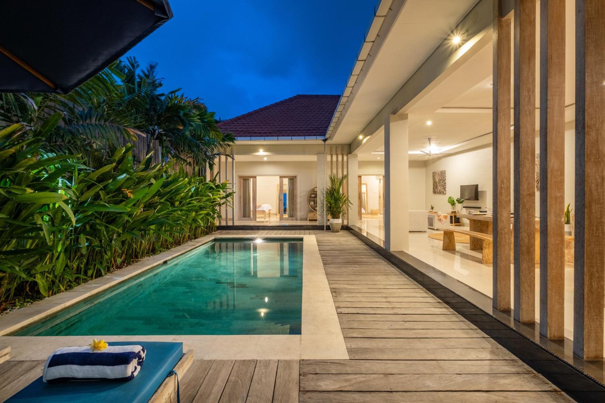 ☆ Villa Larissa ☆ Seminyak 2Br Pool Kuta Petitenget Kültér fotó