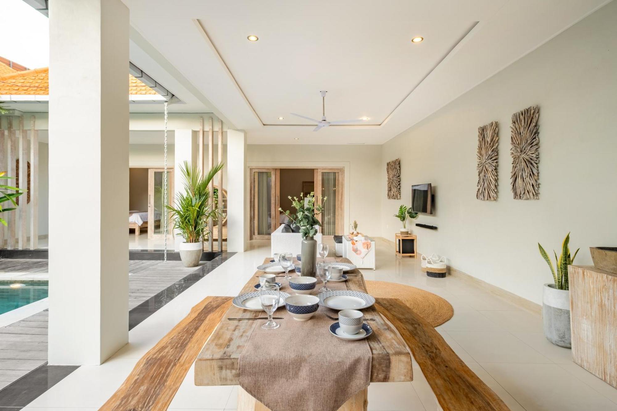 ☆ Villa Larissa ☆ Seminyak 2Br Pool Kuta Petitenget Kültér fotó