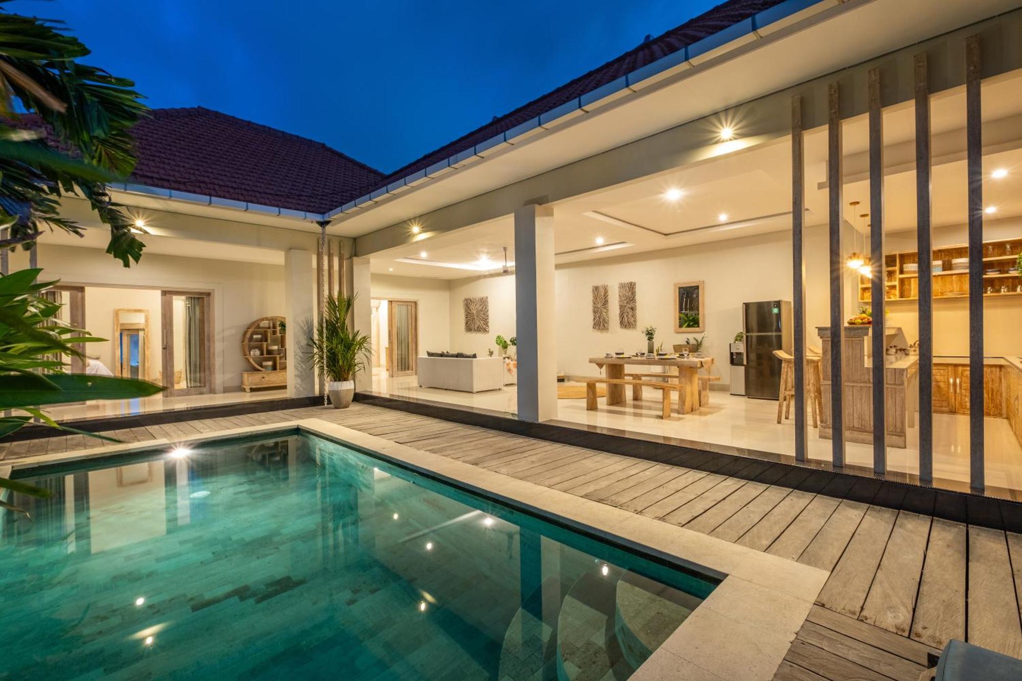 ☆ Villa Larissa ☆ Seminyak 2Br Pool Kuta Petitenget Kültér fotó