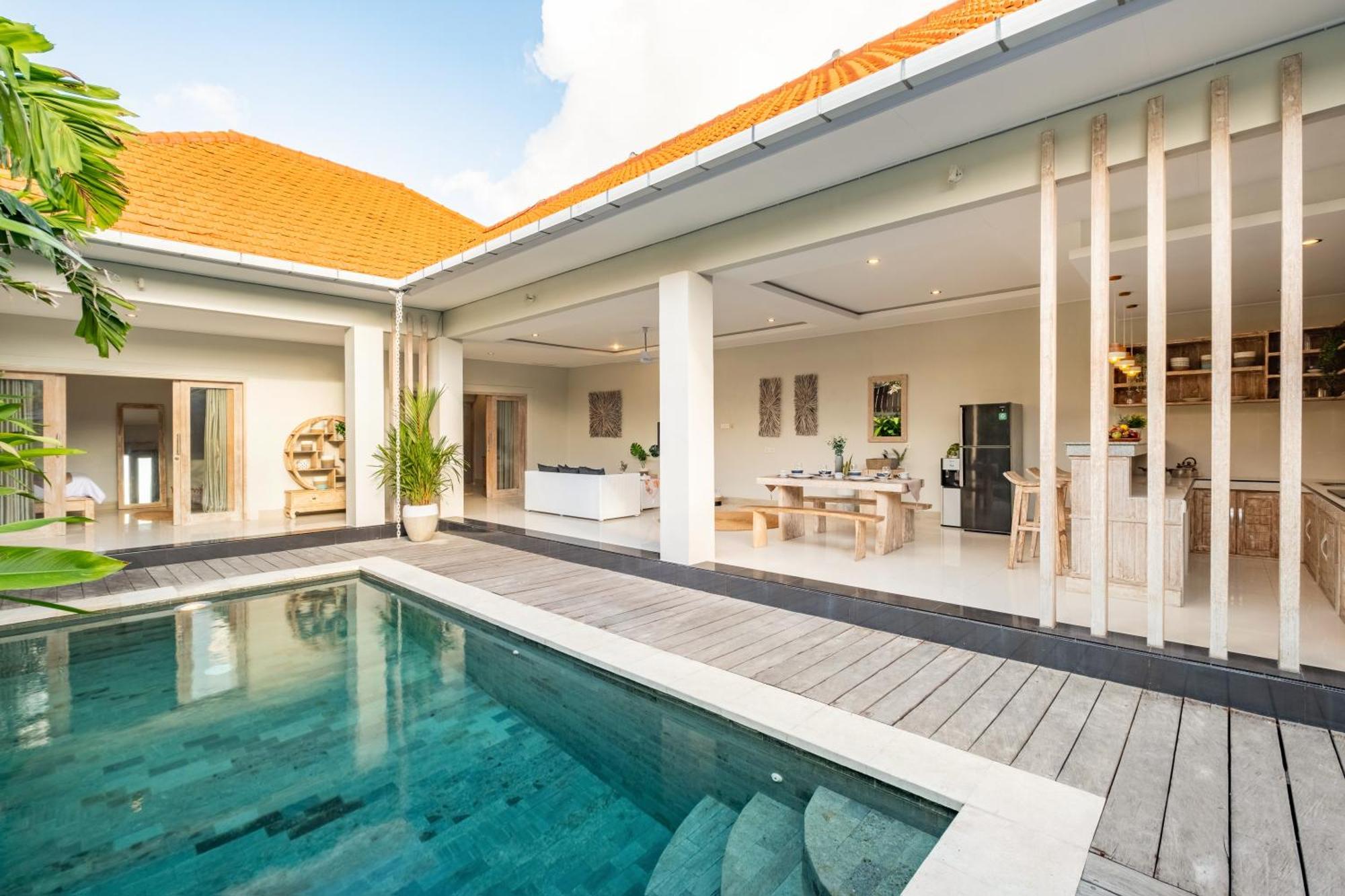 ☆ Villa Larissa ☆ Seminyak 2Br Pool Kuta Petitenget Kültér fotó