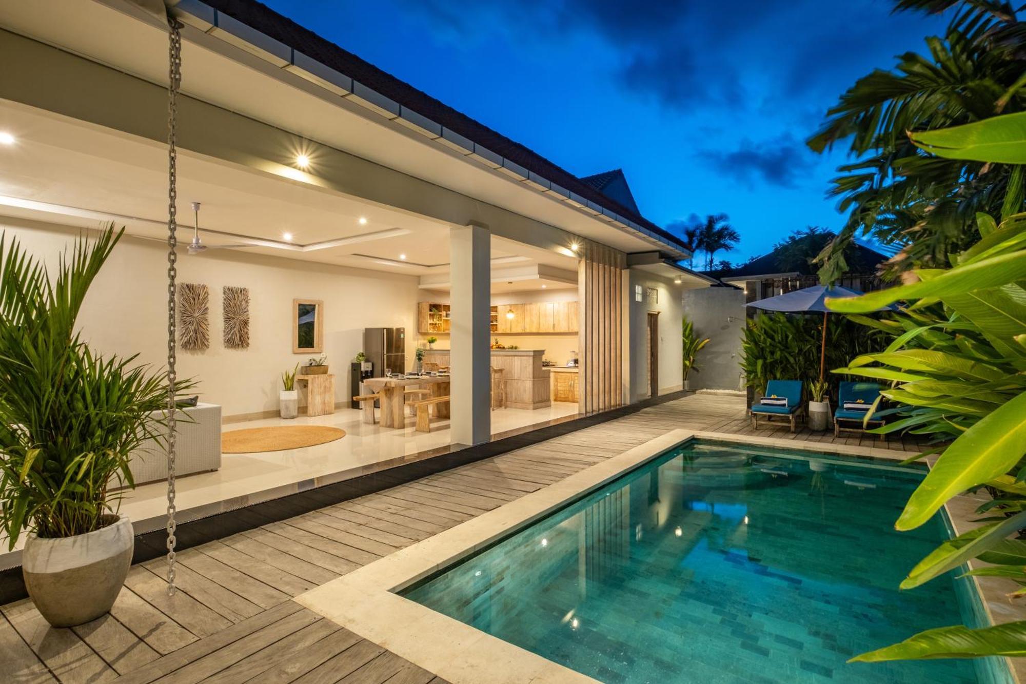 ☆ Villa Larissa ☆ Seminyak 2Br Pool Kuta Petitenget Kültér fotó