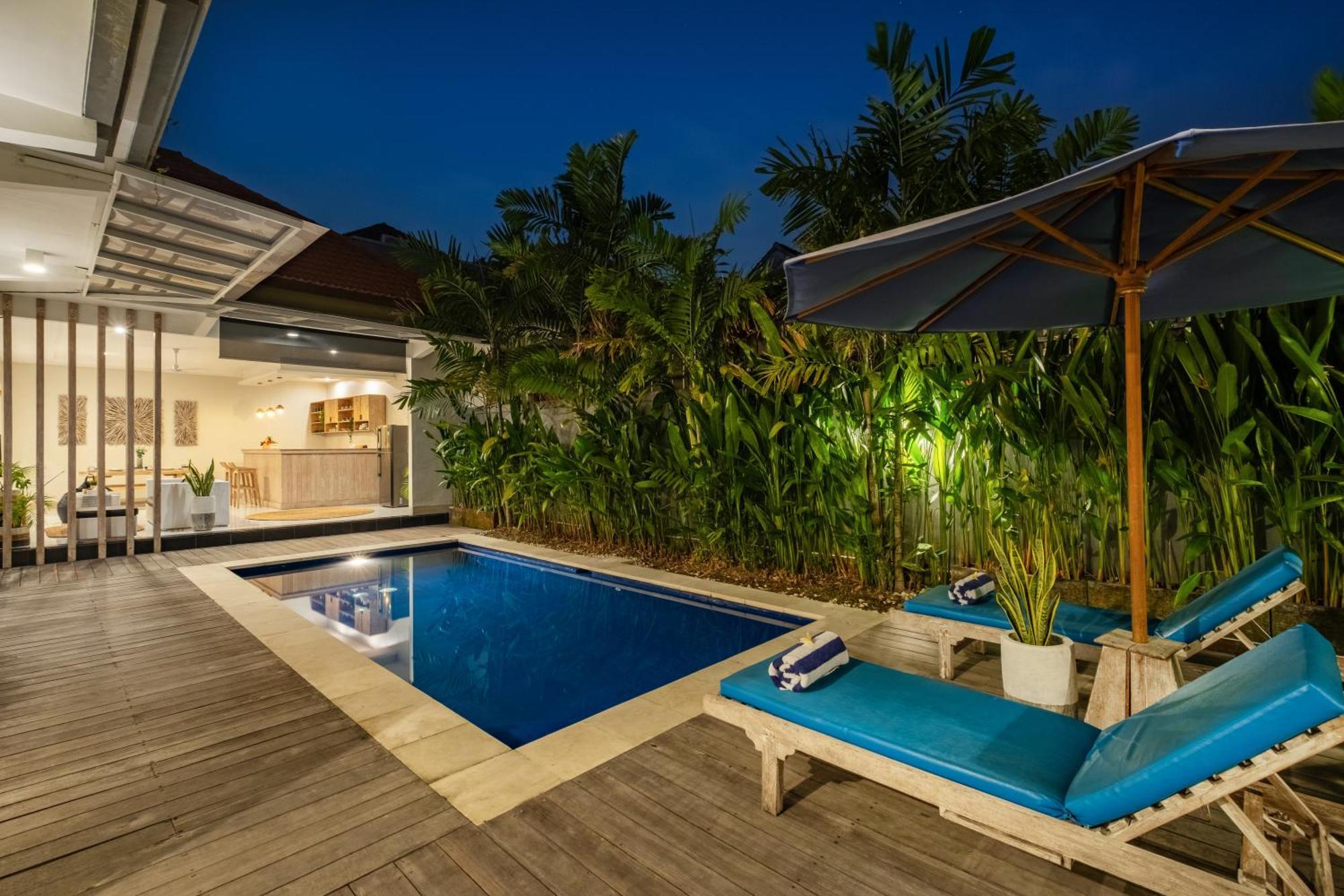 ☆ Villa Larissa ☆ Seminyak 2Br Pool Kuta Petitenget Kültér fotó